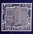 a microchip - very complex structure that is hard to analyze with a naked eye