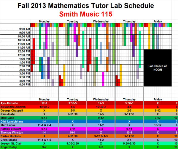 Mathematics Tutor Lab Schedule.png
